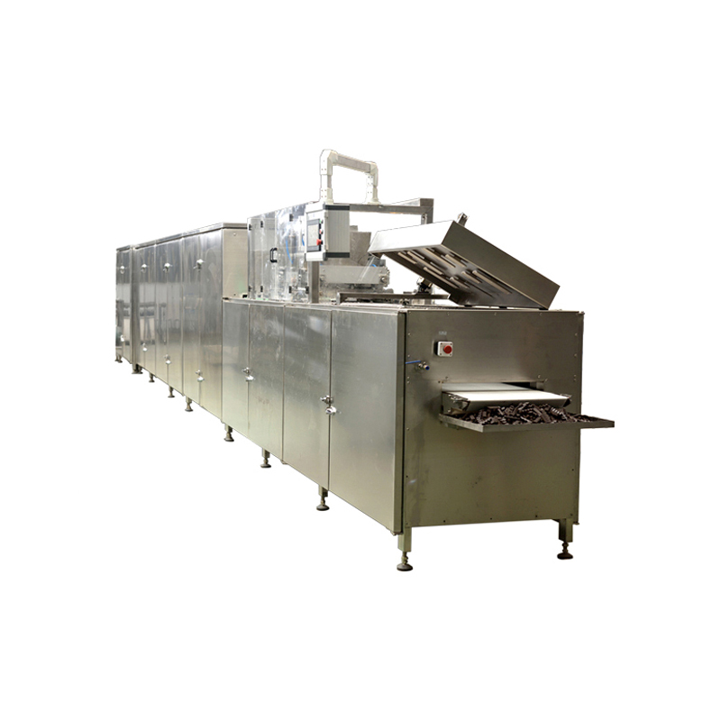 Industrial chocolate molding line chocolate bar molding depositing machine