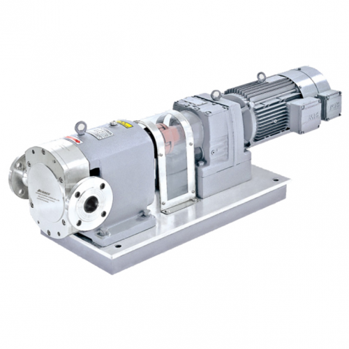 Sanitary food grade stainless steel chocolate rotary lobe pump for chocolate