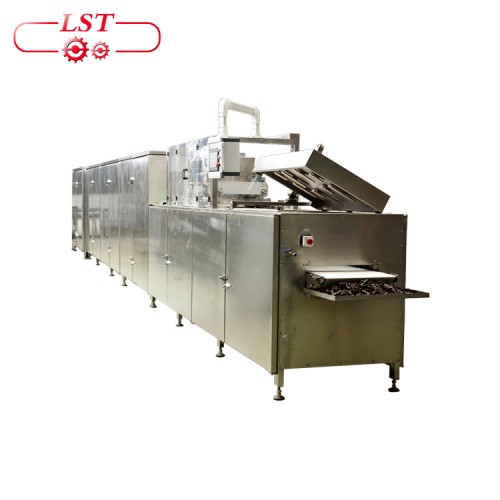 12-24 Molds Automatic Chocolate Bar Molding Machine Depositing Line
