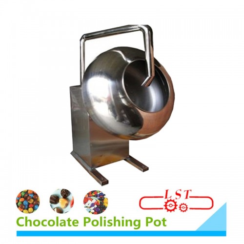 Mini chokolade polermaskine / Pot lille chokolade overtræk maskine til salg Mini chokolade enrober maskine enrober