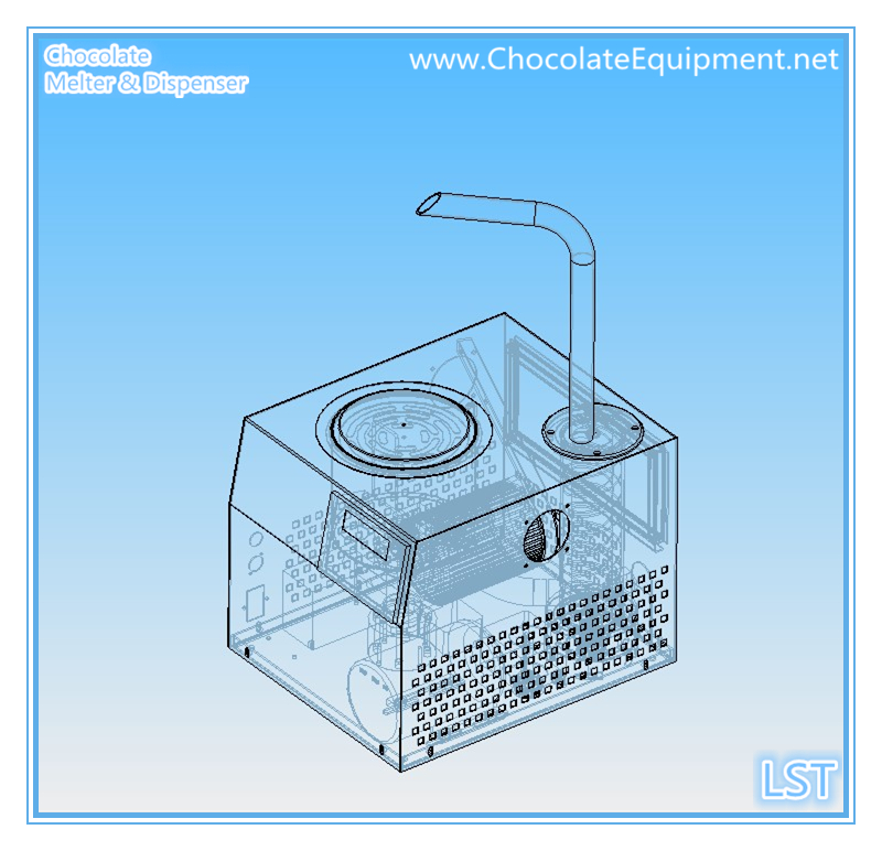 Economic Multi-function Chocolate Tempering Machine Chocolate dispenser