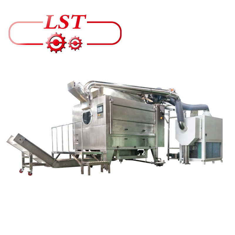 Coating Machine Hot Chocolate Dispenser Machine Stainless Steel Polishing Machine