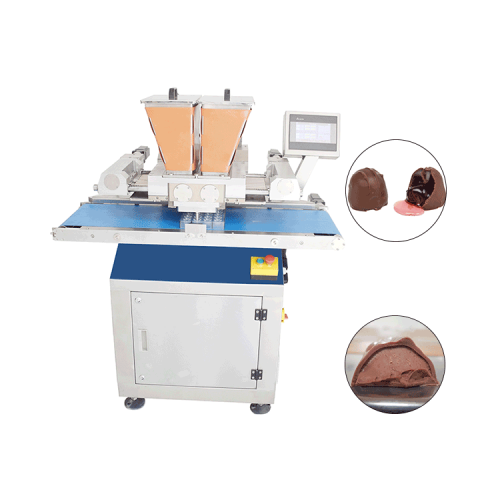 Máquina de depósito de doces de chocolate industrial Máquina de fabricación de chocolate para pequena produción