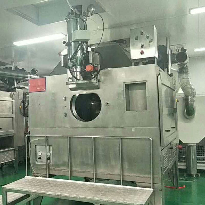 High production rotary mm chocolate making polishing machine chocolate coating machine price