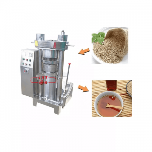 Prensa de óleo hidráulica automática pequena Prensa de óleo de manteiga de cacau Prensa de óleo de máquina de mamona