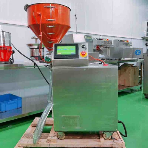 Semi auto single color single head chocolate cream filling machine