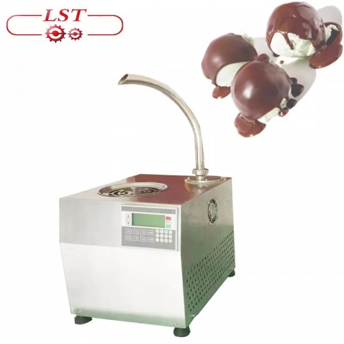 LST គុណភាពខ្ពស់ 5.5L Chocolate Dispenser Machine Small Chocolate Hot Tempering Machine