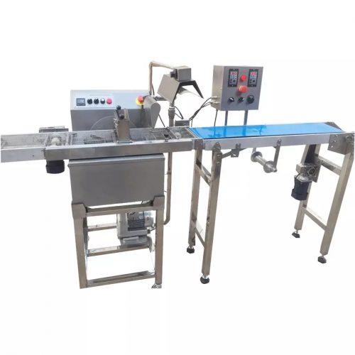 LST Automatic Chocolate Enrobing Line Wafer Chocolate Machine Tempering Coating&Enrobing Machine 8/15/30/60kg available