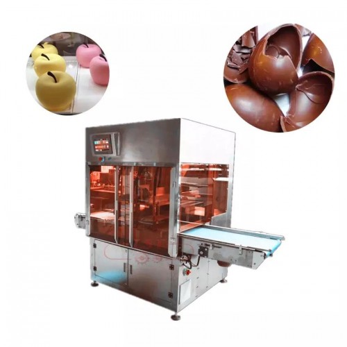 Aunoa Hollow Chocolate Shell Egg Shape Chocolate Cold Press Making Machine