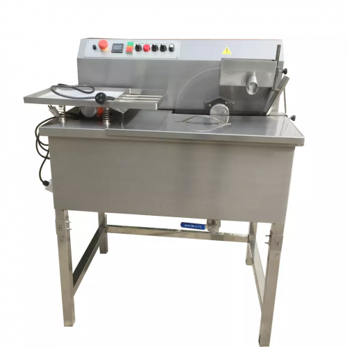 LST Automatic Chocolate Enrobing Line Wafer Chocolate Machine Tempering Coating&Enrobing Machine 8/15/30/60kg available