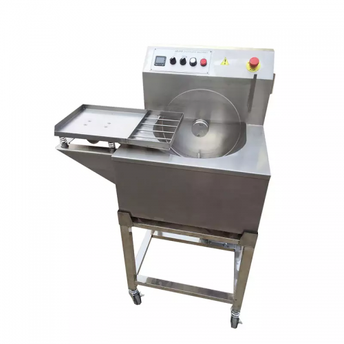 LST Automatic Chocolate Enrobing Line Wafer Chocolate Machine Tempering Coating & Enrobing Machine 8/15/30/60kg disponibile