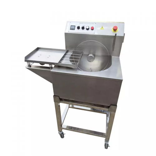 LST Automatyske Chocolate Enrobing Line Wafer Chocolate Machine Tempering Coating & Enrobing Machine 8/15/30/60kg beskikber