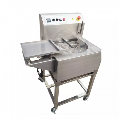 LST Automatisk Chokolade Enrobing Line Wafer Chokolade Machine Tempering Coating & Enrobing Machine 8/15/30/60 kg tilgængelig