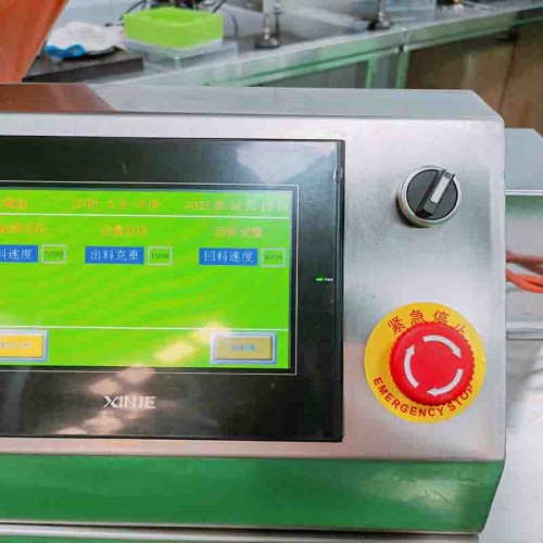 Semi auto single color single head chocolate cream filling machine