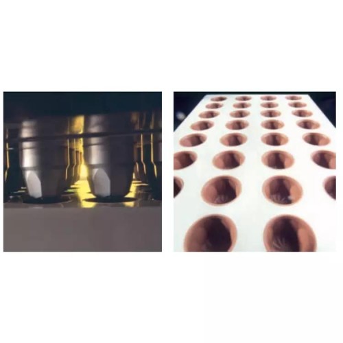 Automatic Hollow Chocolate Shell Egg Shape Chocolate Cold Press Making Machine