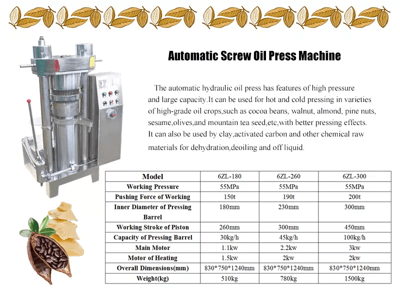Hydraulic Cold Press epo Ṣiṣe ẹrọ