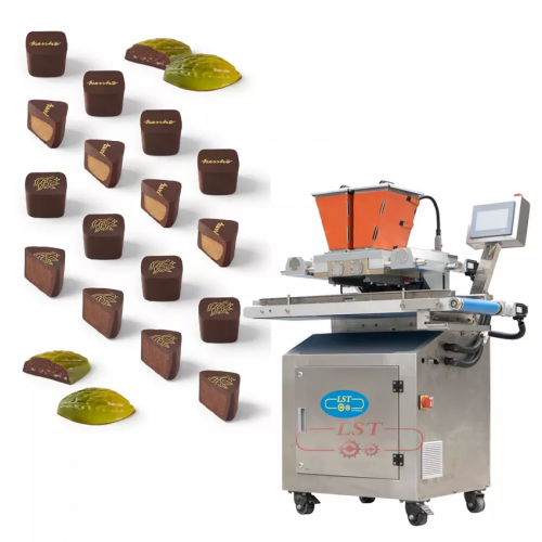 Automatic One Shot Chocolate Making Machine Chocolate Depositor Chocolate Bar Depositing Machine