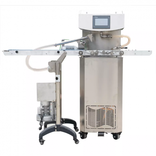 Small Capacity Chocolate Tempering Machine For Natural Cocoa Butter Chocolate Covering Machine