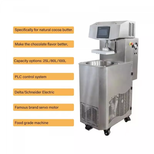 Small Capacity Chocolate Tempering Machine For Natural Cocoa Butter Chocolate Covering Machine